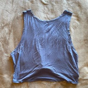 Aerie tank top with open back